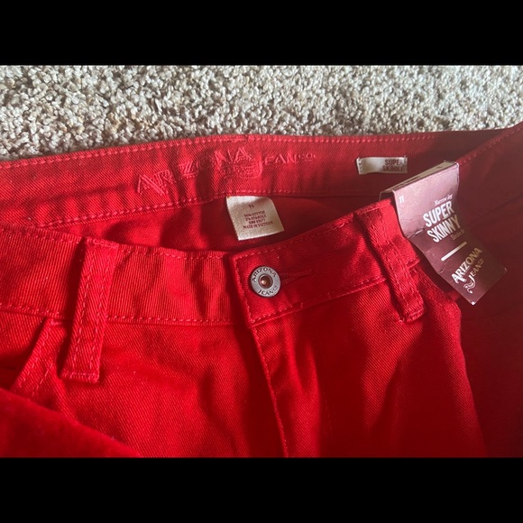 Red skinny jeans - Picture 3 of 3